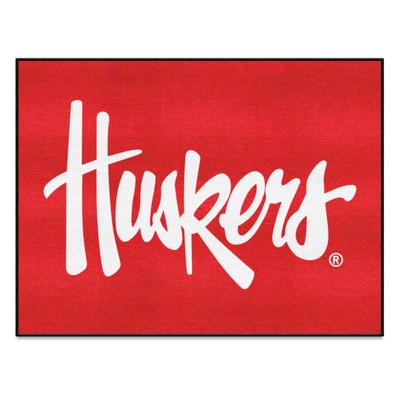 Fan Mats  LLC Nebraska Cornhuskers All-Star Mat Red