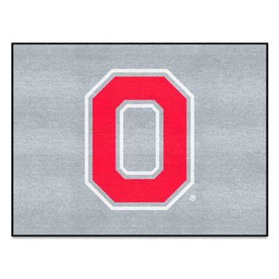 Fan Mats  LLC Ohio State Buckeyes All-Star Mat Gray