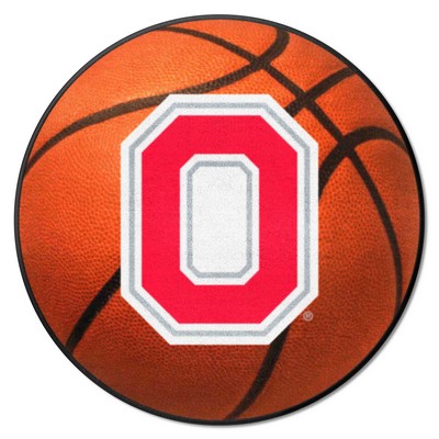 Fan Mats  LLC Ohio State Buckeyes Basketball Mat Orange