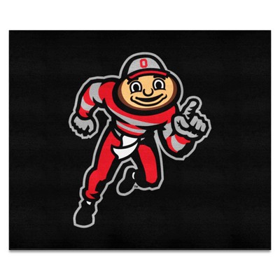 Fan Mats  LLC Ohio State Buckeyes Tailgater Mat Black