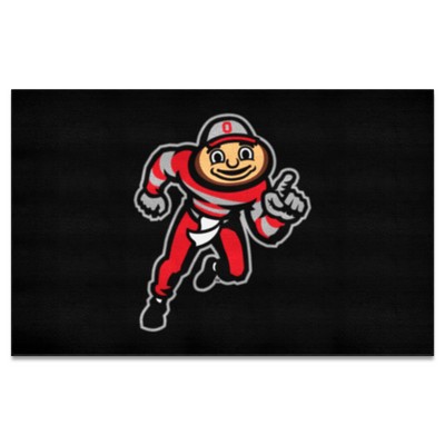 Fan Mats  LLC Ohio State Buckeyes Ulti-Mat Black