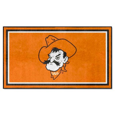 Fan Mats  LLC Oklahoma State Cowboys 3x5 Rug Orange