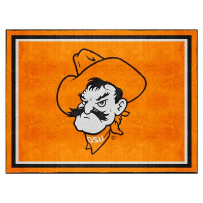 Fan Mats  LLC Oklahoma State Cowboys 8x10 Rug Orange