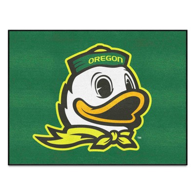 Fan Mats  LLC Oregon Ducks All-Star Mat Green