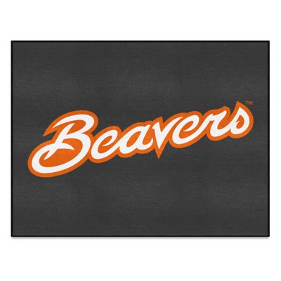 Fan Mats  LLC Oregon State Beavers All-Star Mat Black