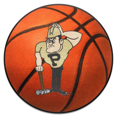 Fan Mats  LLC Purdue Boilermakers Basketball Mat Orange