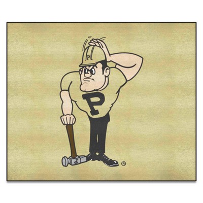 Fan Mats  LLC Purdue Boilermakers Tailgater Mat Gold