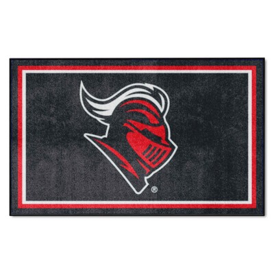 Fan Mats  LLC Rutgers Scarlett Knights 4x6 Rug Black