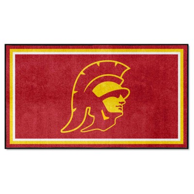 Fan Mats  LLC Southern California Trojans 3x5 Rug Red