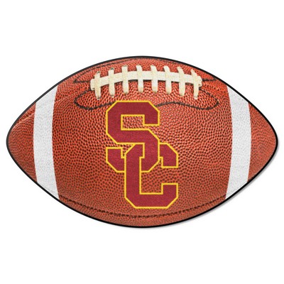 Fan Mats  LLC Southern California Trojans Football Mat Brown