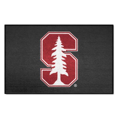 Fan Mats  LLC Stanford Cardinal Starter Mat Black