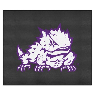 Fan Mats  LLC TCU Horned Frogs Tailgater Mat Black