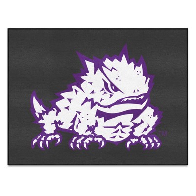 Fan Mats  LLC TCU Horned Frogs All-Star Mat Black