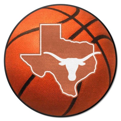 Fan Mats  LLC Texas Longhorns Basketball Mat Orange