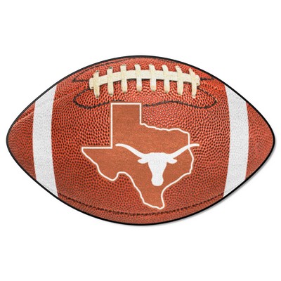 Fan Mats  LLC Texas Longhorns Football Mat Brown