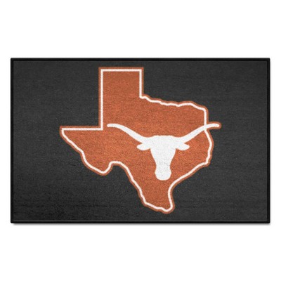 Fan Mats  LLC Texas Longhorns Starter Mat Black