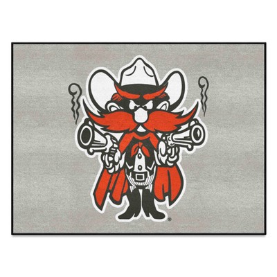 Fan Mats  LLC Texas Tech Red Raiders All-Star Mat Gray