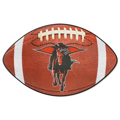 Fan Mats  LLC Texas Tech Red Raiders Football Mat Brown