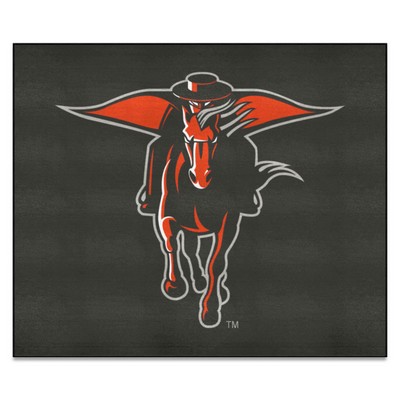 Fan Mats  LLC Texas Tech Red Raiders Tailgater Mat Black