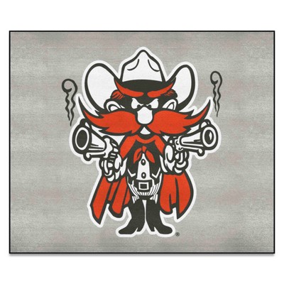 Fan Mats  LLC Texas Tech Red Raiders Tailgater Mat Gray