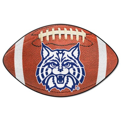 Fan Mats  LLC Arizona Wildcats Football Mat Brown