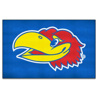 Fan Mats  LLC Kansas Jayhawks Ulti-Mat Blue