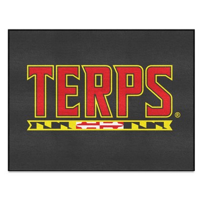 Fan Mats  LLC Maryland Terrapins All-Star Mat Black