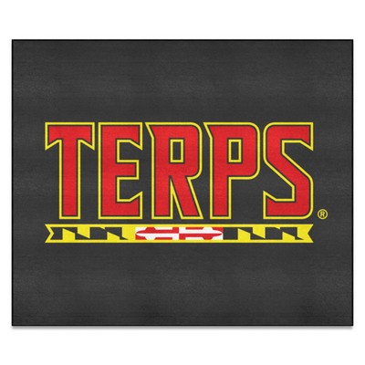 Fan Mats  LLC Maryland Terrapins Tailgater Mat Black