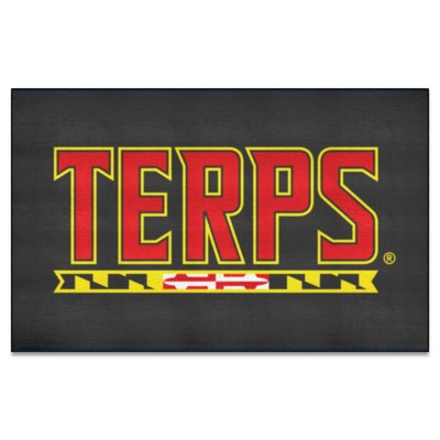 Fan Mats  LLC Maryland Terrapins Ulti-Mat Black