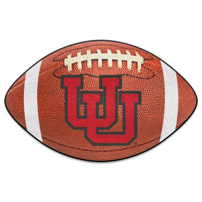 Fan Mats  LLC Utah Utes Football Mat Brown