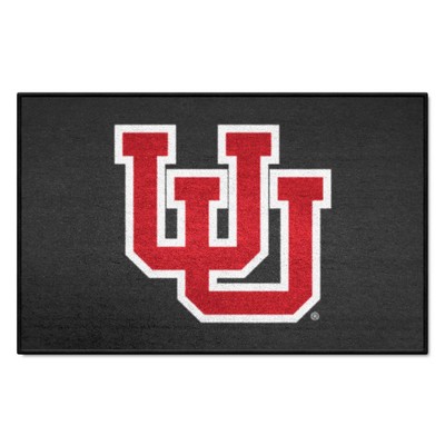 Fan Mats  LLC Utah Utes Starter Mat Black