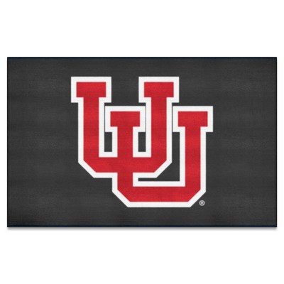 Fan Mats  LLC Utah Utes Ulti-Mat Black