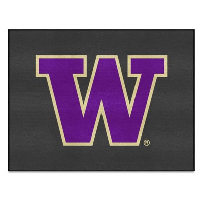 Fan Mats  LLC Washington Huskies All-Star Mat Black