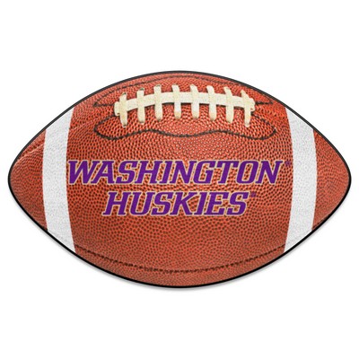 Fan Mats  LLC Washington Huskies Football Mat Brown