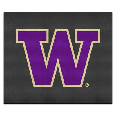 Fan Mats  LLC Washington Huskies Tailgater Mat Black