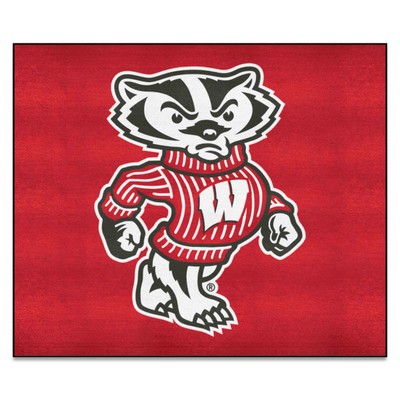 Fan Mats  LLC Wisconsin Badgers Tailgater Mat Red