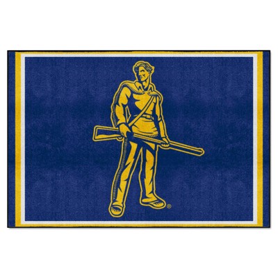 Fan Mats  LLC West Virginia Mountaineers 3x5 Rug Blue