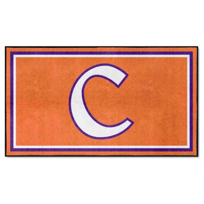 Fan Mats  LLC Clemson Tigers 3x5 Rug Orange