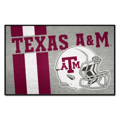 Fan Mats  LLC Texas A&M Aggies Starter Mat Uniform Gray