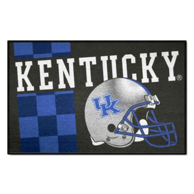 Fan Mats  LLC Kentucky Wildcats Starter Mat Uniform Black