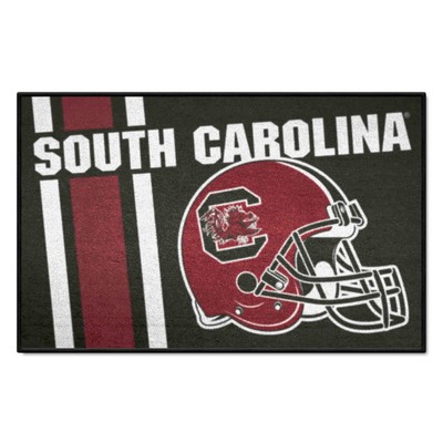 Fan Mats  LLC South Carolina Gamecocks Starter Mat Uniform Black