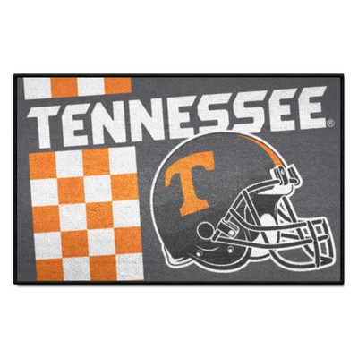 Fan Mats  LLC Tennessee Volunteers Starter Mat Uniform Gray