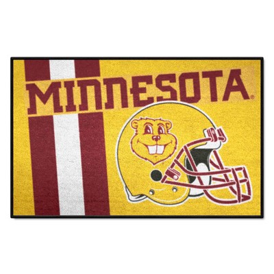 Fan Mats  LLC Minnesota Golden Gophers Starter Mat Uniform Gold