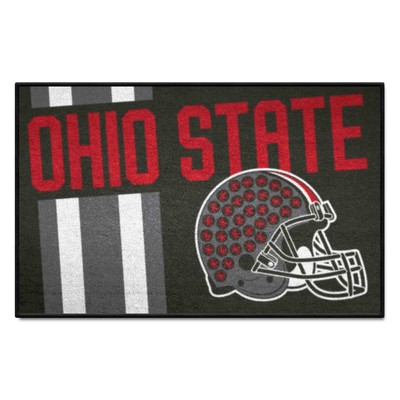 Fan Mats  LLC Ohio State Buckeyes Starter Mat Uniform Orange