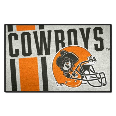 Fan Mats  LLC Oklahoma State Cowboys Starter Mat Uniform Gray