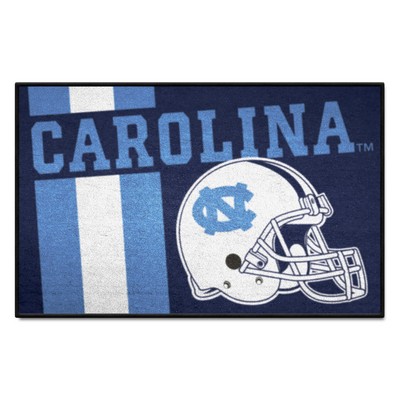 Fan Mats  LLC North Carolina Tar Heels Starter Mat Uniform Blue