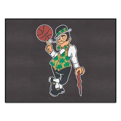 Fan Mats  LLC Boston Celtics All-Star Mat Black