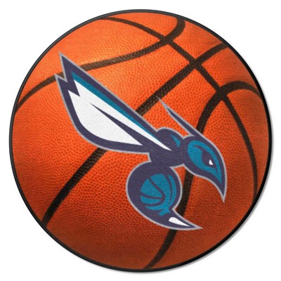 Fan Mats  LLC Charlotte Hornets Basketball Mat Orange