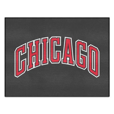 Fan Mats  LLC Chicago Bulls All-Star Mat Black