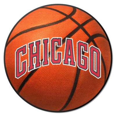 Fan Mats  LLC Chicago Bulls Basketball Mat Orange